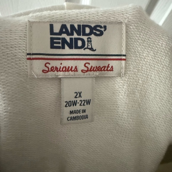 Lands’ End 2X Hoodie 🫧 NWOT - Picture 6 of 9